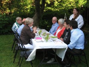 A Franco-Canadian Garden Party